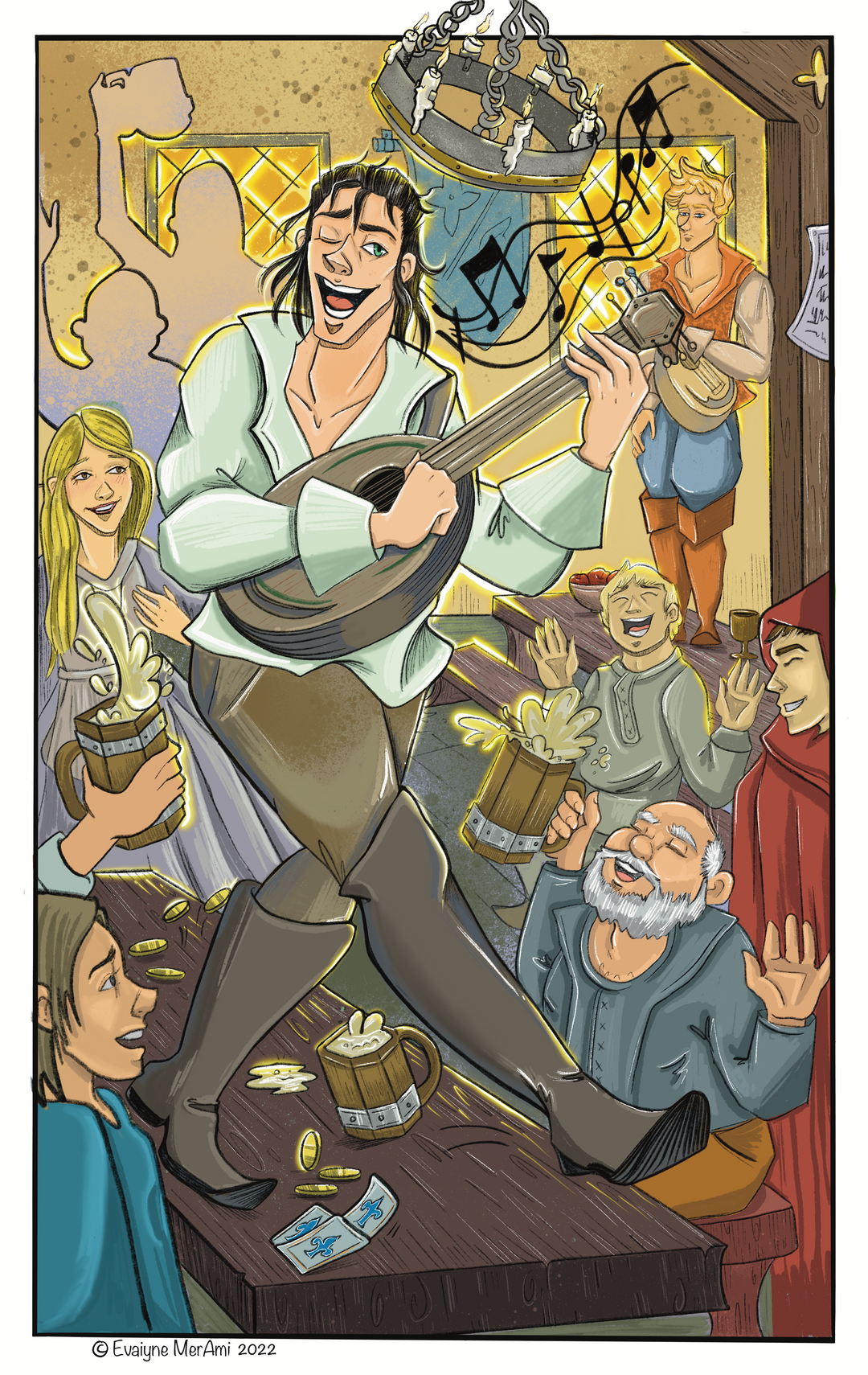 Bardic Duel panel 1